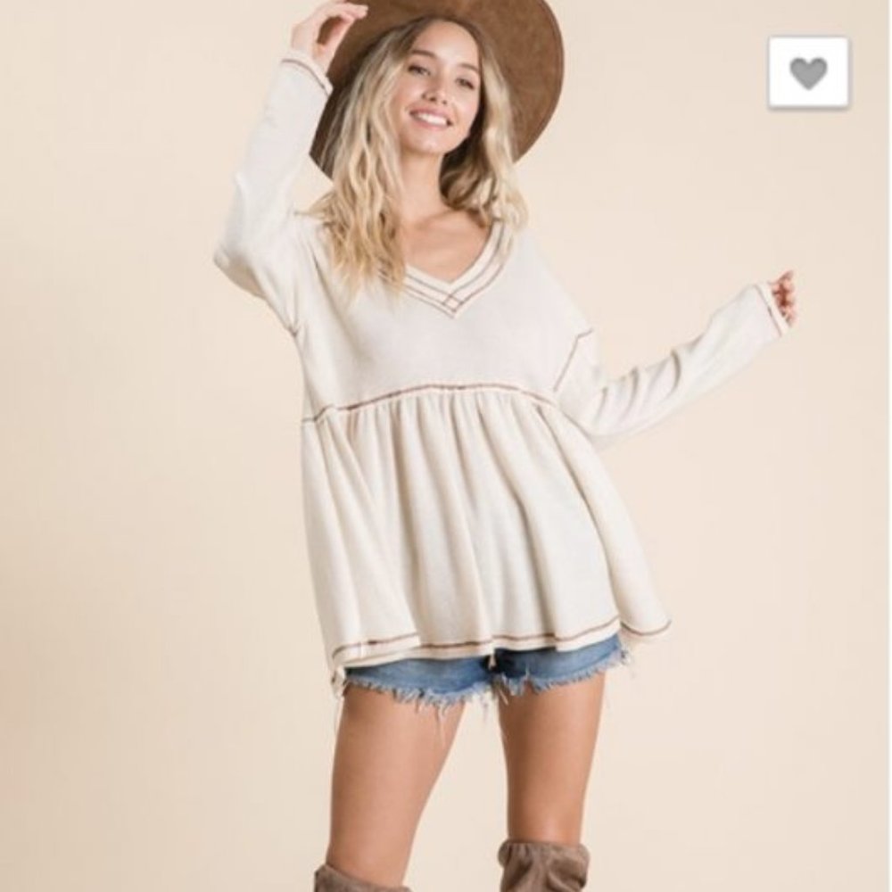 Tan Long SleeveTop